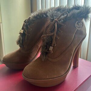 MICHAEL Michael Kors Suede Winter Boots Women's Size 7